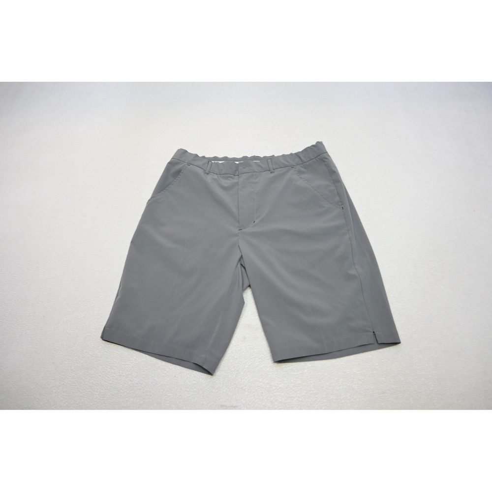 Royal & Awesome Golf‎ Shorts Mens 34 Grey Performance Stretch Wicking Athletic